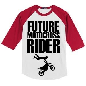 Future Motocross Rider Kids Colorblock Raglan Jersey