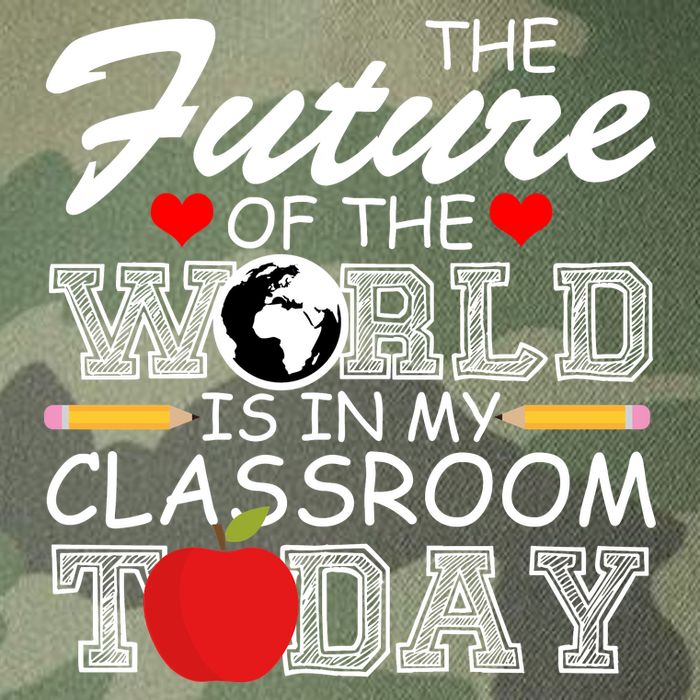 Future Of The World Is In My Classroom Legacy Tie Dye Trucker Hat