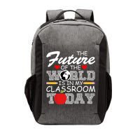 Future Of The World Is In My Classroom Vector Backpack