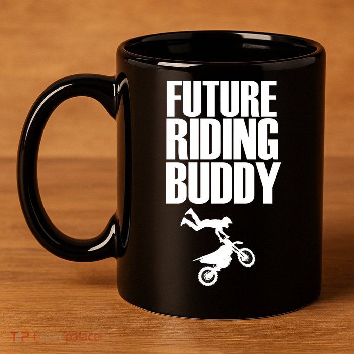 Future Riding Buddy - Motocross 11oz C Handle Ceramic Mug