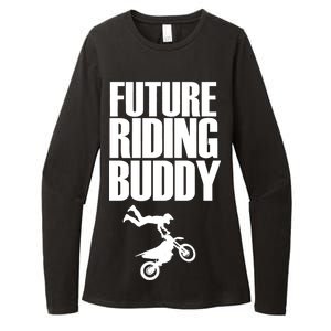 Future Riding Buddy - Motocross Womens CVC Long Sleeve Shirt