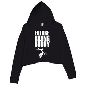 Future Riding Buddy - Motocross Crop Fleece Hoodie