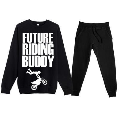 Future Riding Buddy - Motocross Premium Crewneck Sweatsuit Set