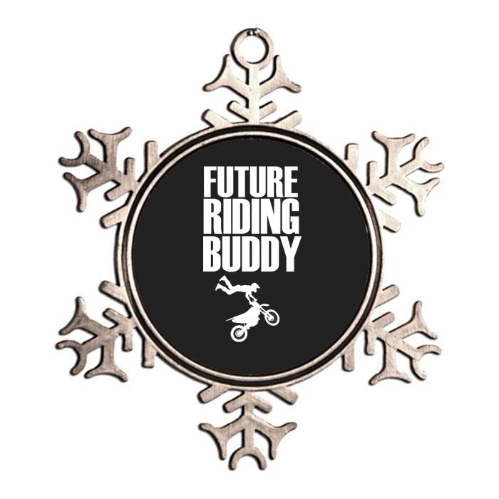 Future Riding Buddy - Motocross Metallic Star Ornament