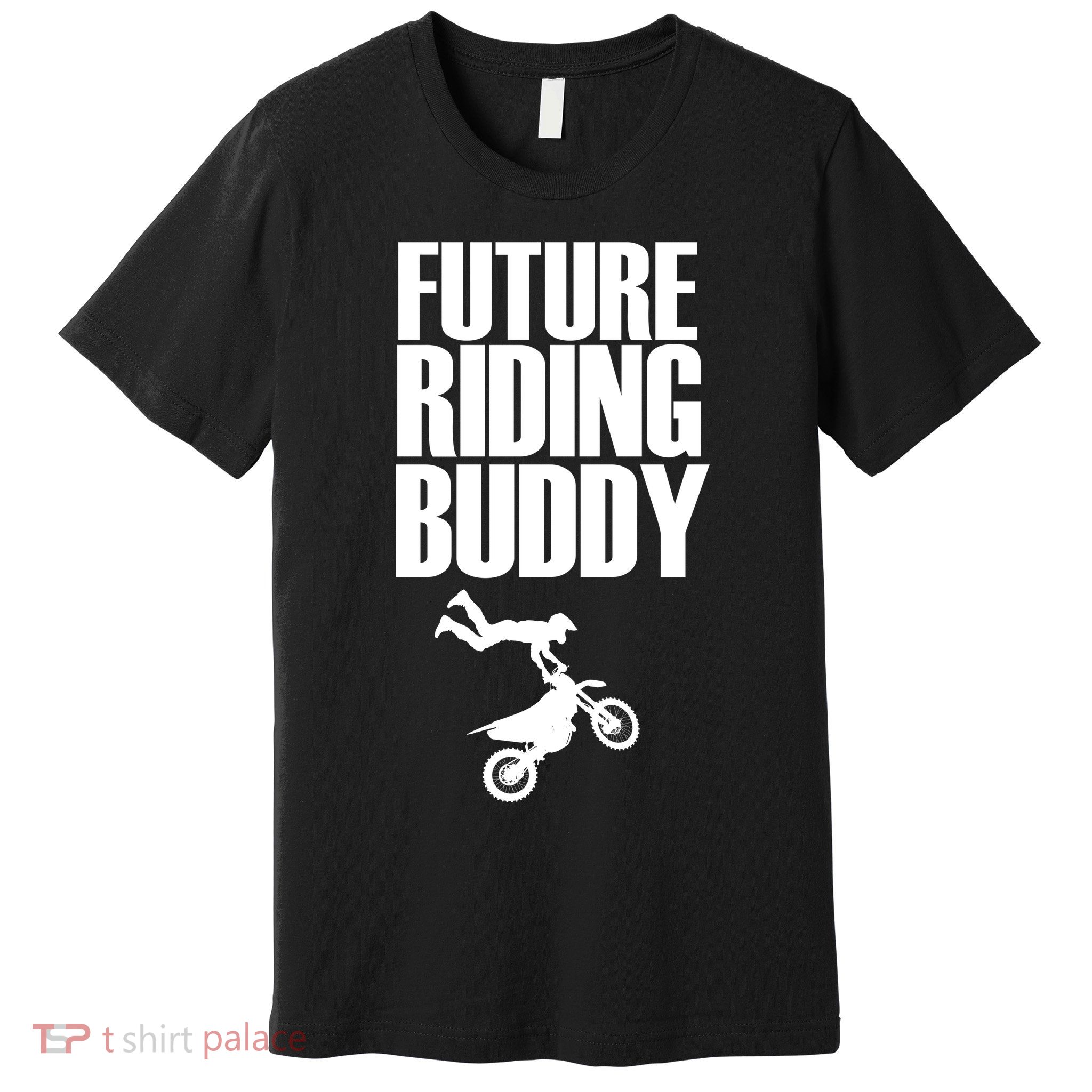 Future Riding Buddy - Motocross Premium T-Shirt