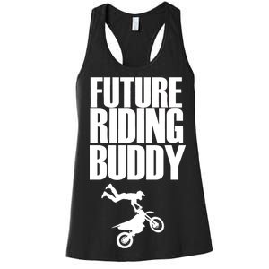 Future Riding Buddy - Motocross Women's Racerback Tank