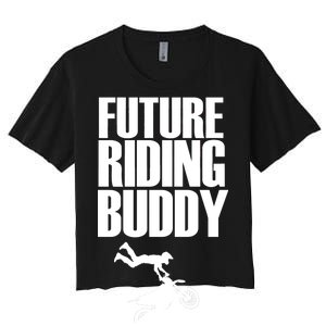 Future Riding Buddy - Motocross Women's Crop Top Tee