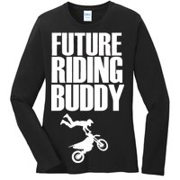 Future Riding Buddy - Motocross Ladies Long Sleeve Shirt