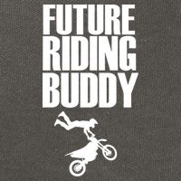 Future Riding Buddy - Motocross Cotton Canvas Backpack