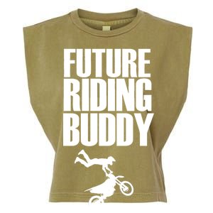 Future Riding Buddy - Motocross Garment-Dyed Women's Muscle Tee