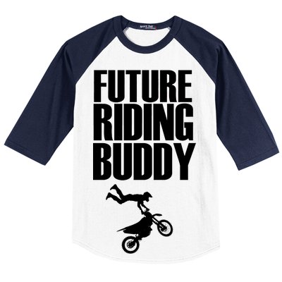 Future Riding Buddy - Motocross Baseball Sleeve Shirt