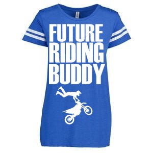 Future Riding Buddy - Motocross Enza Ladies Jersey Football T-Shirt