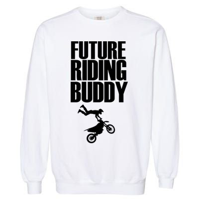 Future Riding Buddy - Motocross Garment-Dyed Sweatshirt