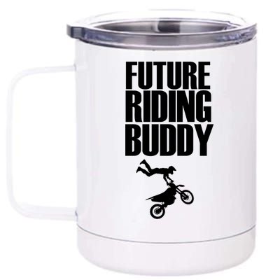 Future Riding Buddy - Motocross 12 oz Stainless Steel Tumbler Cup