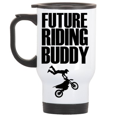 Future Riding Buddy - Motocross Stainless Steel Travel Mug