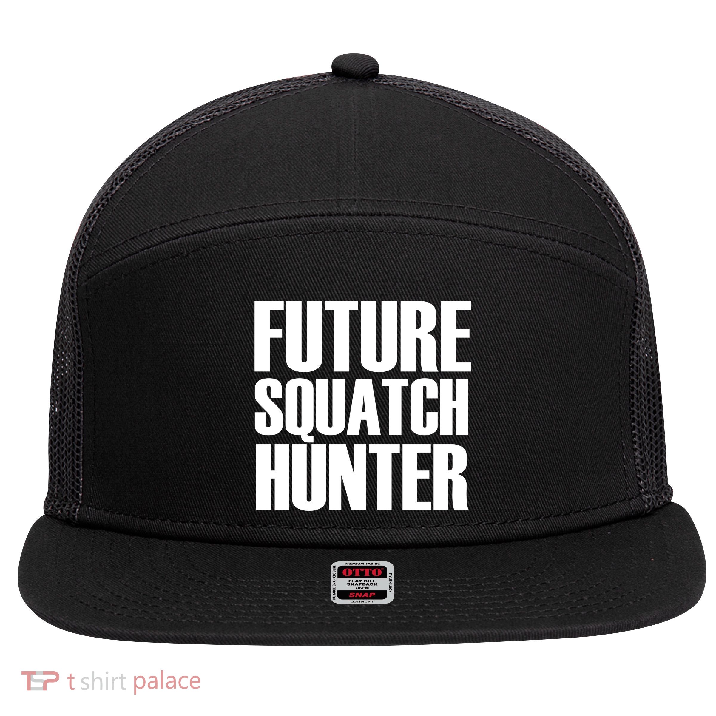 Future Squatch Hunter 7 Panel Mesh Trucker Snapback Hat