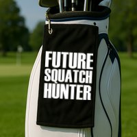 Future Squatch Hunter Golf Towel