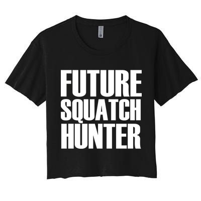 Future Squatch Hunter Crop Top