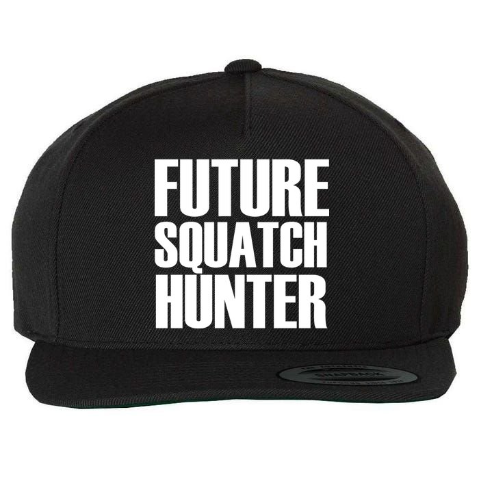 Future Squatch Hunter Wool Snapback Cap