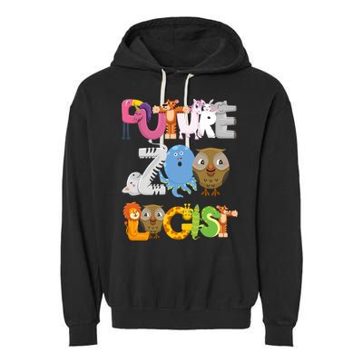 Future Zoologist Garment-Dyed Fleece Hoodie