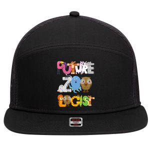 Future Zoologist 7 Panel Mesh Trucker Snapback Hat