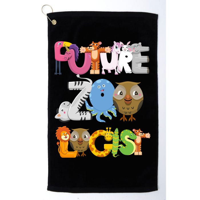 Future Zoologist Golf Towel
