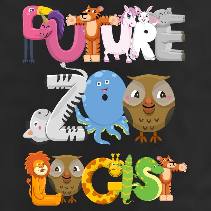 Future Zoologist Golf Towel