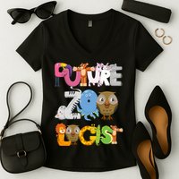 Future Zoologist Women's V-Neck T-Shirt