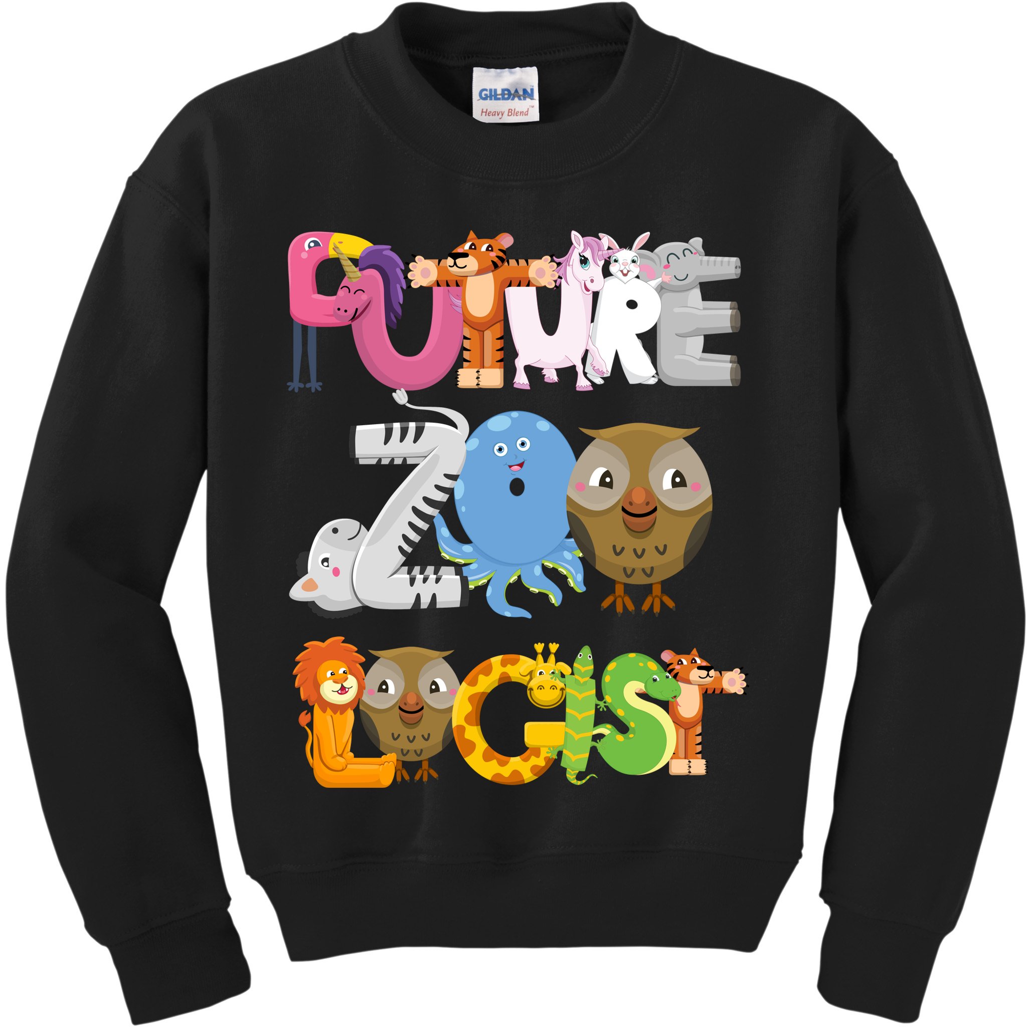 Future Zoologist Kids Sweatshirt