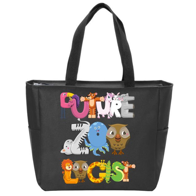 Future Zoologist Zip Tote Bag