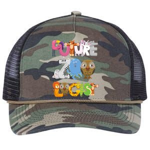 Future Zoologist Retro Rope Trucker Hat Cap