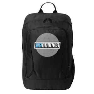 Futuristic Los Angeles Logo City Backpack