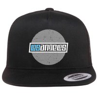 Futuristic Los Angeles Logo Flatbill Hat