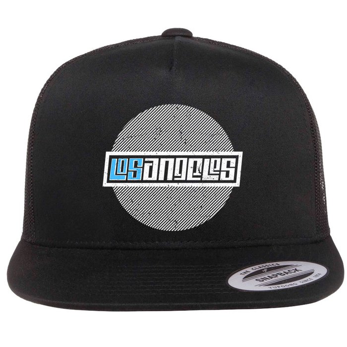 Futuristic Los Angeles Logo Flatbill Hat