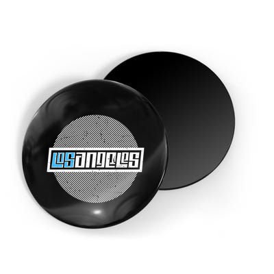 Futuristic Los Angeles Logo Magnet