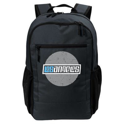 Futuristic Los Angeles Logo Daily Commute Backpack