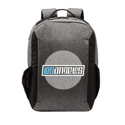 Futuristic Los Angeles Logo Vector Backpack