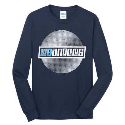 Futuristic Los Angeles Logo Tall Long Sleeve T-Shirt