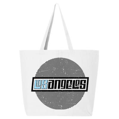 Futuristic Los Angeles Logo 25L Jumbo Tote