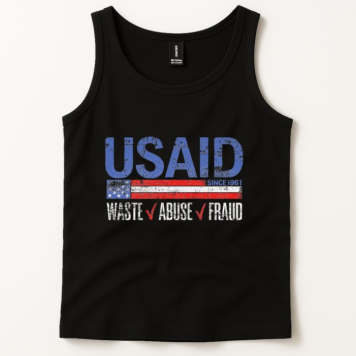 Funny Usaid Waste Abuse Fraud Since 1961 D.O.G.E 2025 Tank Top