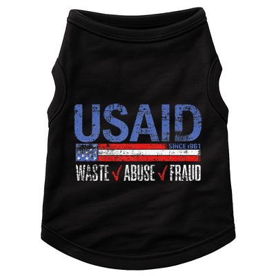 Funny Usaid Waste Abuse Fraud Since 1961 D.O.G.E 2025 Doggie Tank