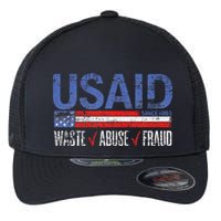 Funny Usaid Waste Abuse Fraud Since 1961 D.O.G.E 2025 Flexfit Unipanel Trucker Cap