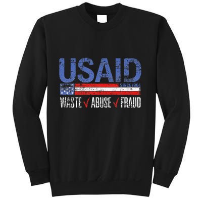 Funny Usaid Waste Abuse Fraud Since 1961 D.O.G.E 2025 Sweatshirt