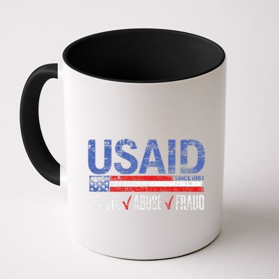 Funny Usaid Waste Abuse Fraud Since 1961 D.O.G.E 2025 Mug