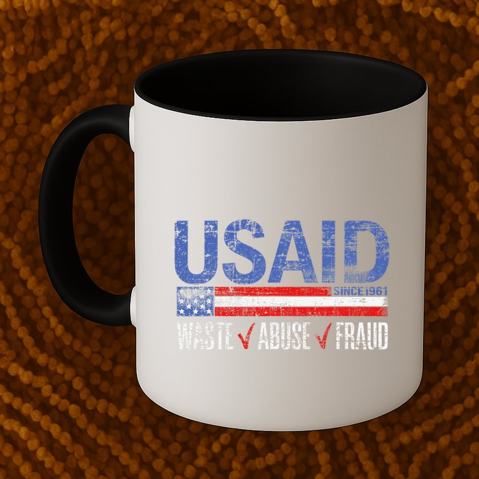 Funny Usaid Waste Abuse Fraud Since 1961 D.O.G.E 2025 Mug