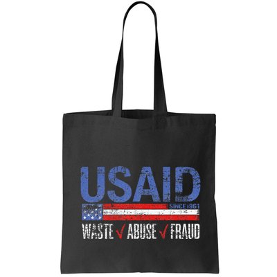 Funny Usaid Waste Abuse Fraud Since 1961 D.O.G.E 2025 Bag