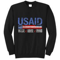 Funny Usaid Waste Abuse Fraud Since 1961 D.O.G.E 2025 Tall Sweatshirt