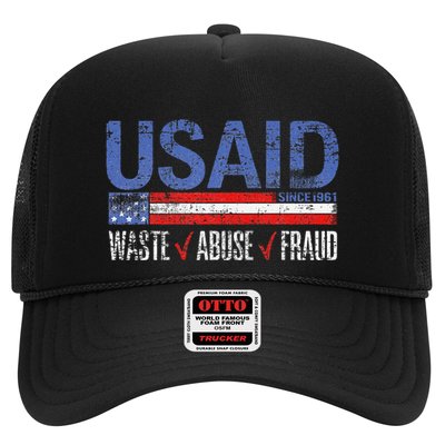Funny Usaid Waste Abuse Fraud Since 1961 D.O.G.E 2025 Trucker Hat
