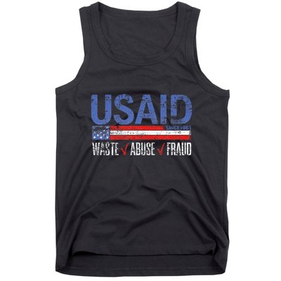 Funny Usaid Waste Abuse Fraud Since 1961 D.O.G.E 2025 Tank Top