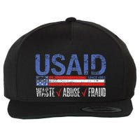 Funny Usaid Waste Abuse Fraud Since 1961 D.O.G.E 2025 Wool Snapback Cap